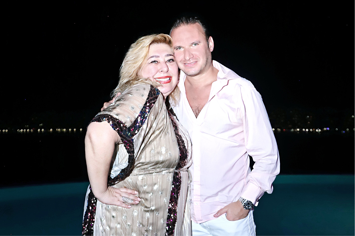 La familia Díaz Ordaz recibe con amigos el 2023 en Acapulco