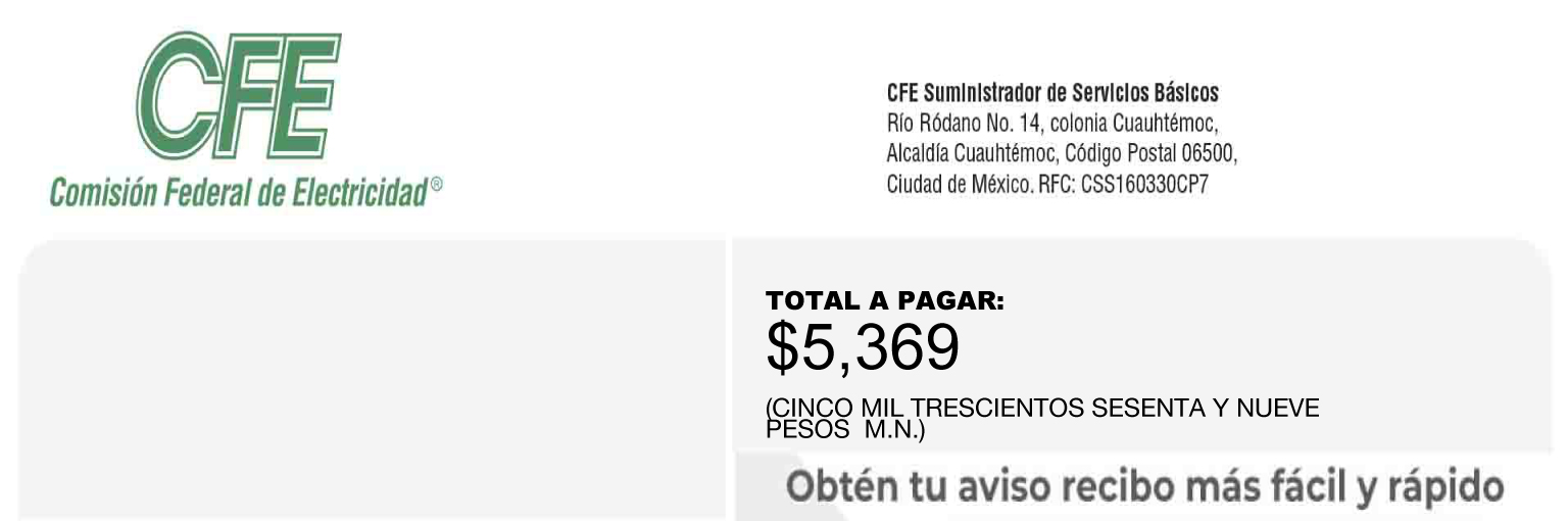 PORQUE MI N MERO DE RECIBO COMIENZA CON LAS LETRAS ZDF Y CUANDO visual data 8