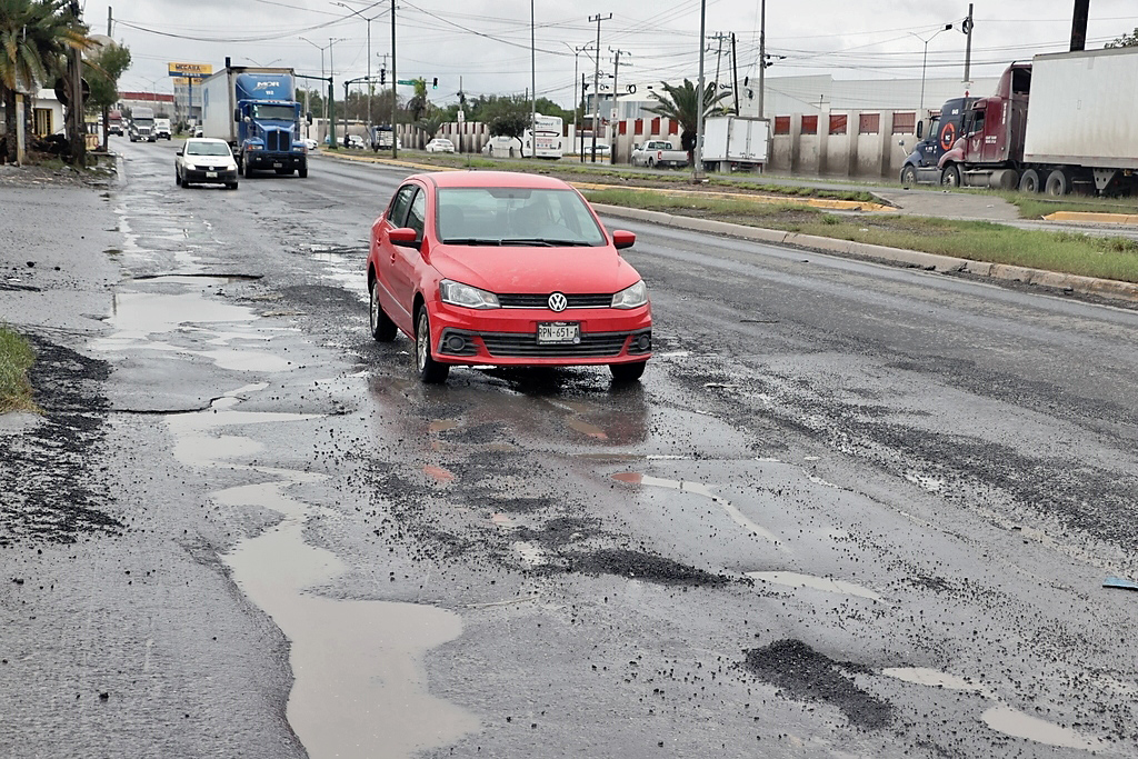 Bulevar Profesor Humberto Ramos, en Apodaca.
