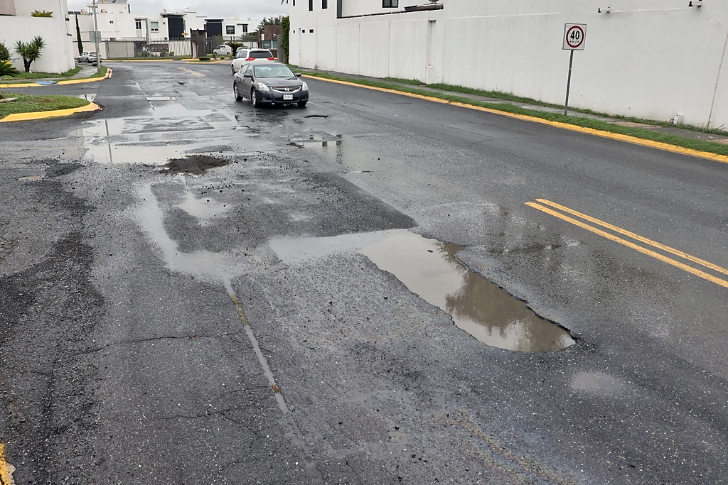 Avenida Privadas de Anáhuac, en Escobedo.
