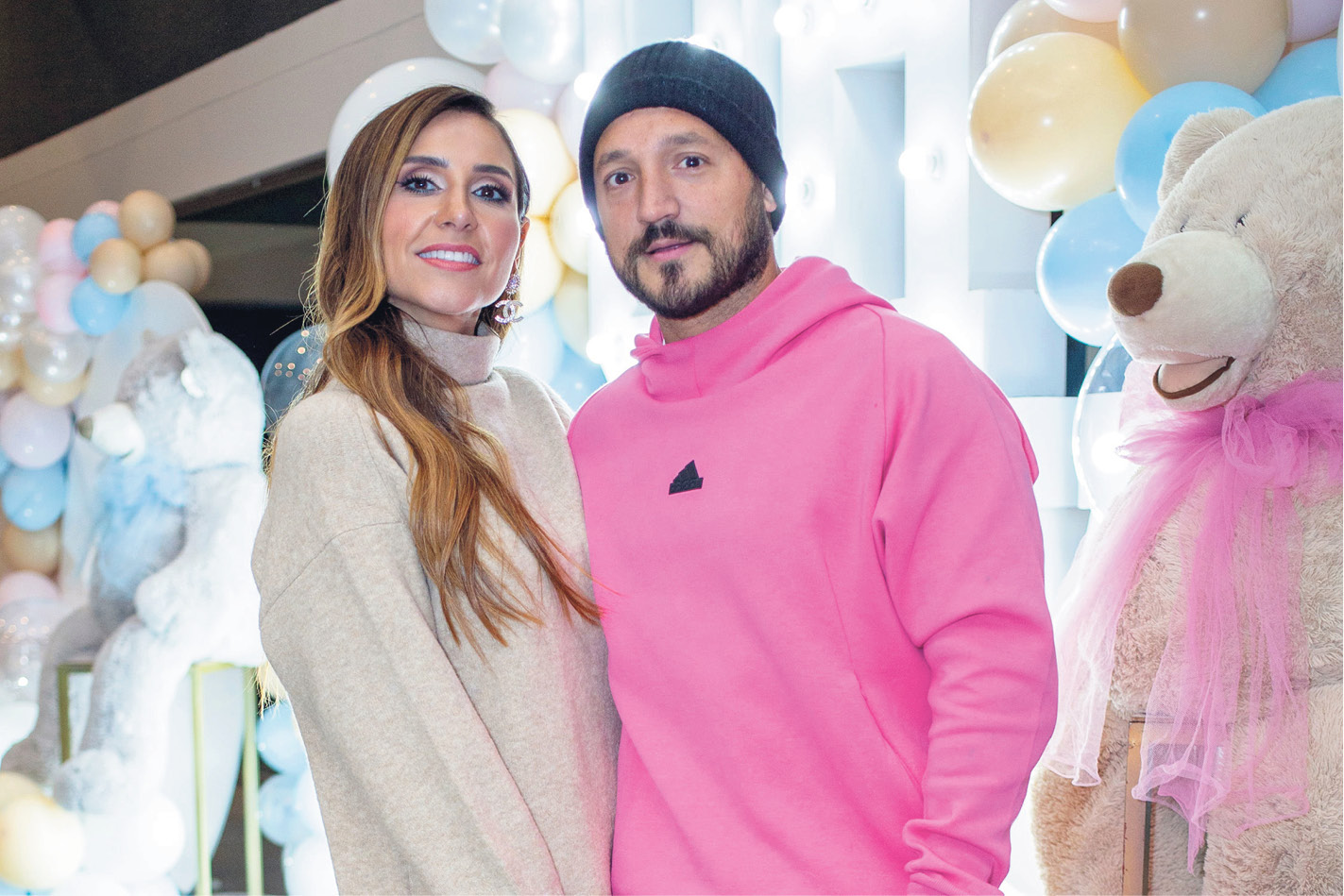 Fer de la Mora y Luis Caballero descubren, junto a sus familias, el