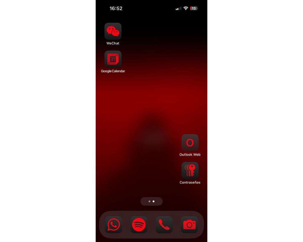 Colores en iOS 18 (1)