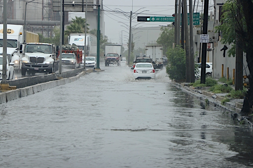 Encharcamientos en Conchello.