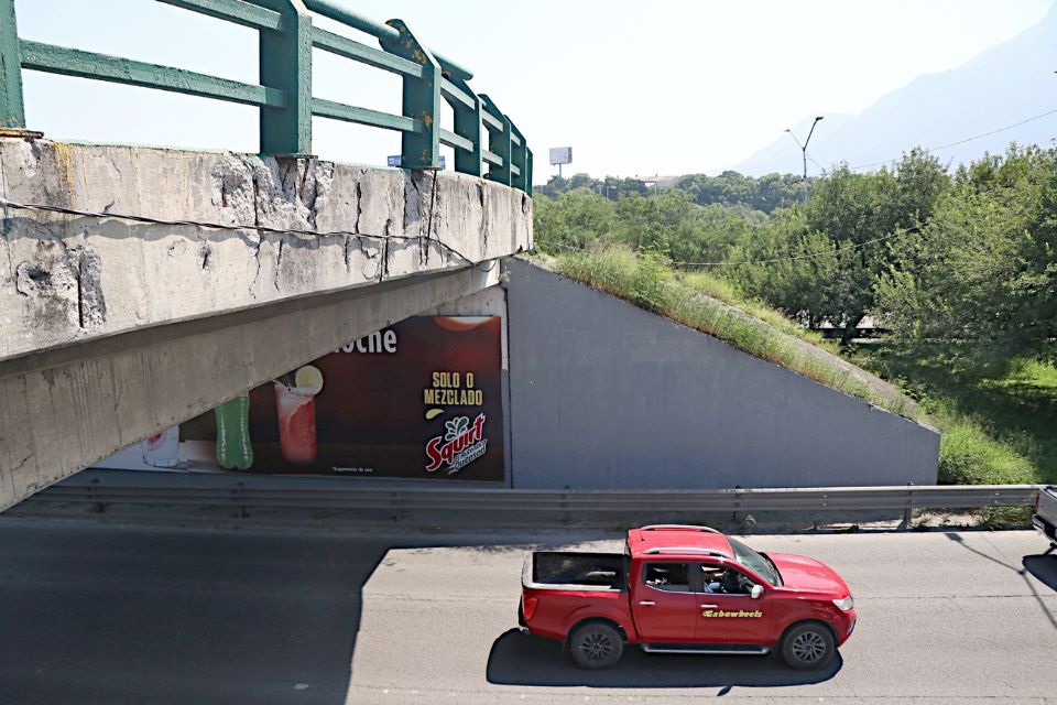 Puente Azteca, en Guadalupe.