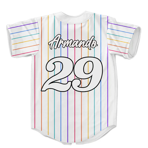 Camisa Beisbolera personalizada pride