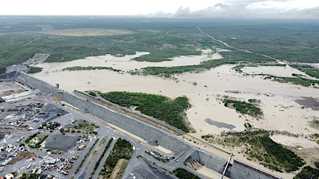 La Presa Libertad, en cosntrucción, sufrió daños por el paso de Alberto.