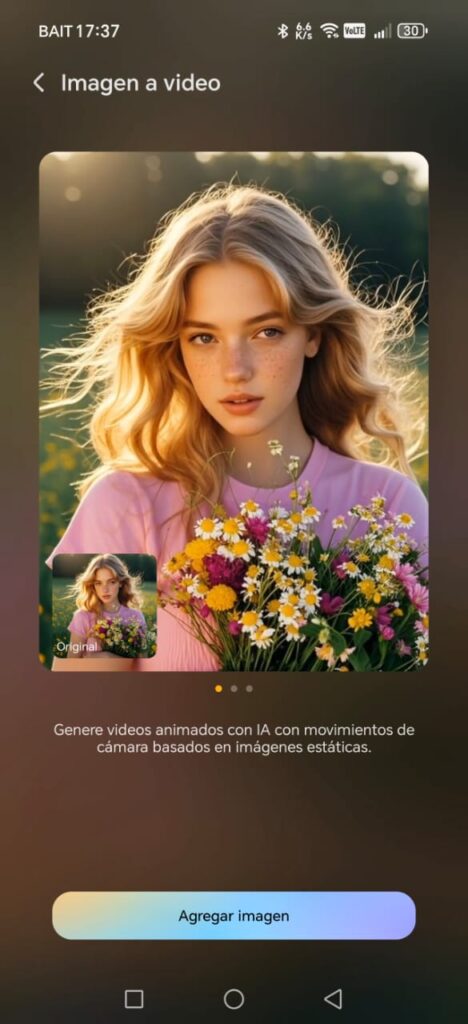 El programa te explica su función, pero no advierte sobre ingresar imágenes polémicas.
