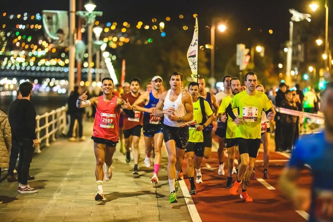 Luces de la ciudad.#RunjoyBilbao