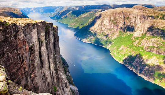 Fiordo de Lysefjord